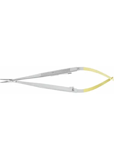 Микроиглодержатель CASTROVIEJO, DUROGRIP, длина 145 мм, для нитей 6/0-10/0, арт: BM002R