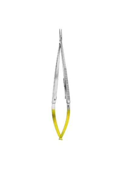 Микроиглодержатель CASTROVIEJO, DUROGRIP, длина 145 мм, для нитей 6/0-10/0, арт: BM002R