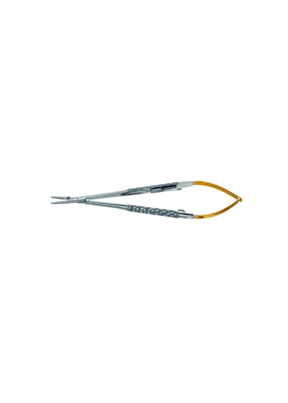 Микроиглодержатель, DUROGRIP, длина 180 мм, для нитей 4/0-6/0, арт: BM003R