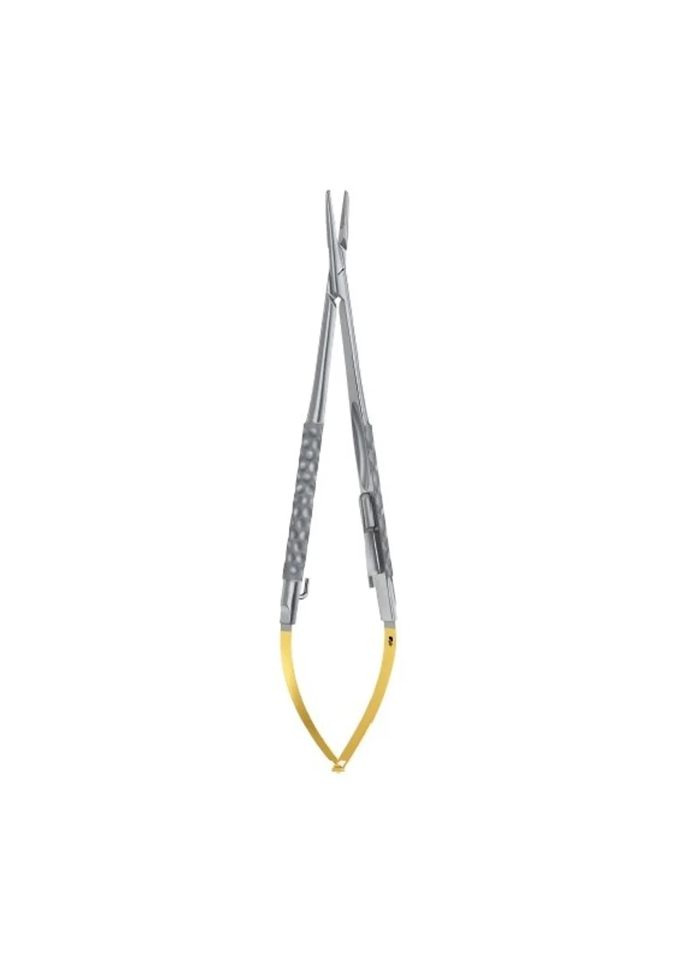 Микроиглодержатель, DUROGRIP, длина 180 мм, для нитей 4/0-6/0, арт: BM003R