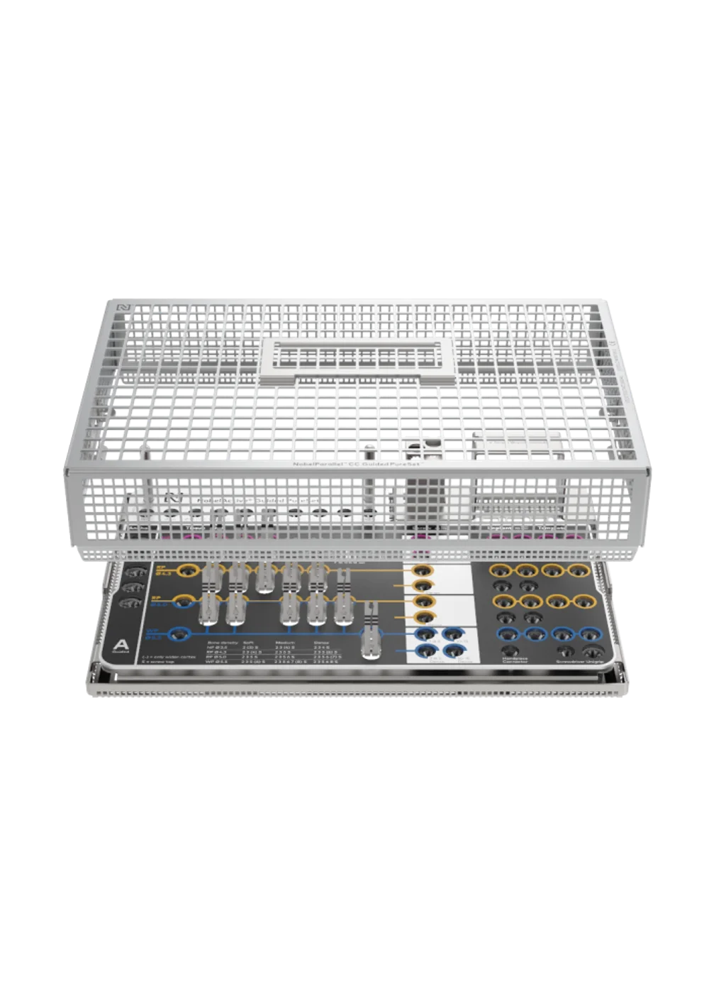 Лоток набора для хирургии по шаблонам NobelActive Guided PureSet Tray