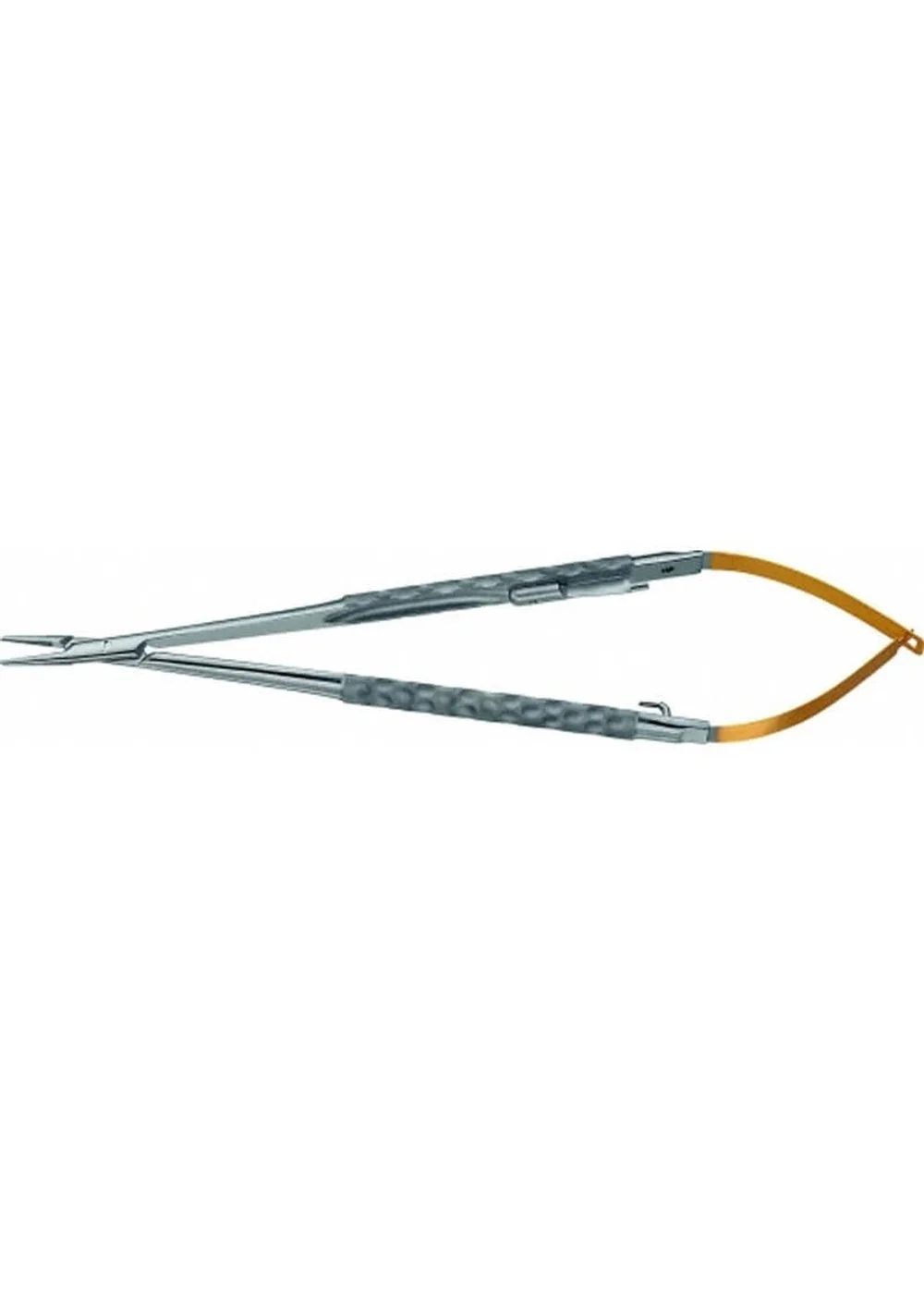Микроиглодержатель, прямой, длина 180 мм, арт: FD258R