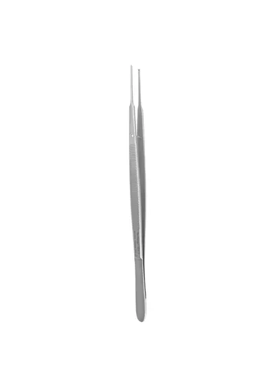 Пинцет тканевый Gerald, хирургический, прямой, 1x2, 18 cм