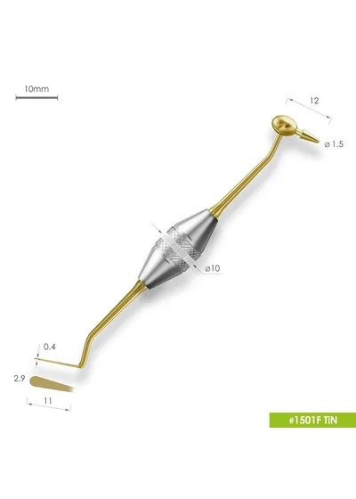 1501F Штопфер-конденсатор-гладилка. Покрытие Gold