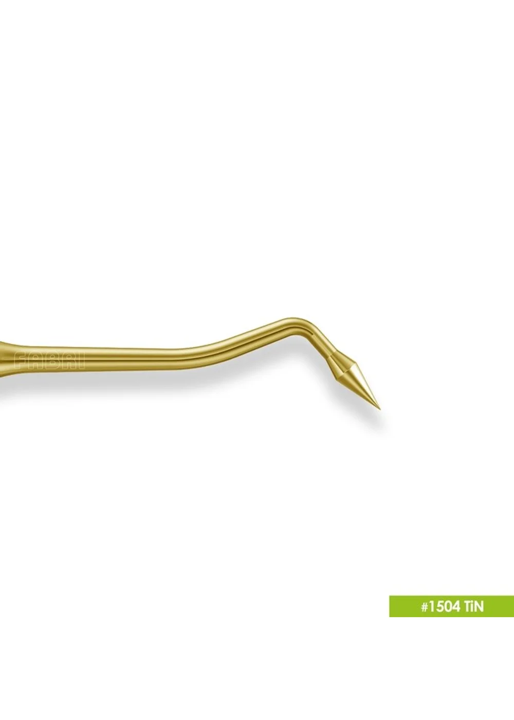 1504 TiN Инструмент для моделирования. Ручка Ø6mm. Покрытие Gold