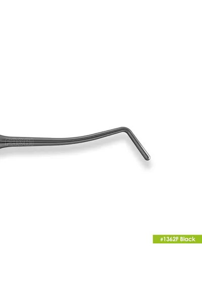 1362F Black Узкая гладилка с  штопфером Ø1.3mm. Эргономичная ручка Ø10mm. Покрытие Black