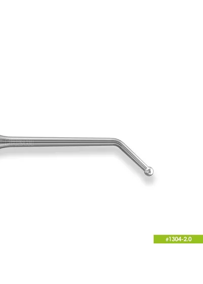 1304-2,0 Удлиненная средняя гладилка с штопфером-шариком Ø2.0mm. Ручка Ø6mm
