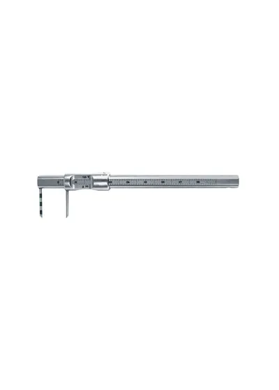 Инструмент для измерения имплантата, Mr.Curette Tech, 125 мм, двойная шкала, медицинская сталь