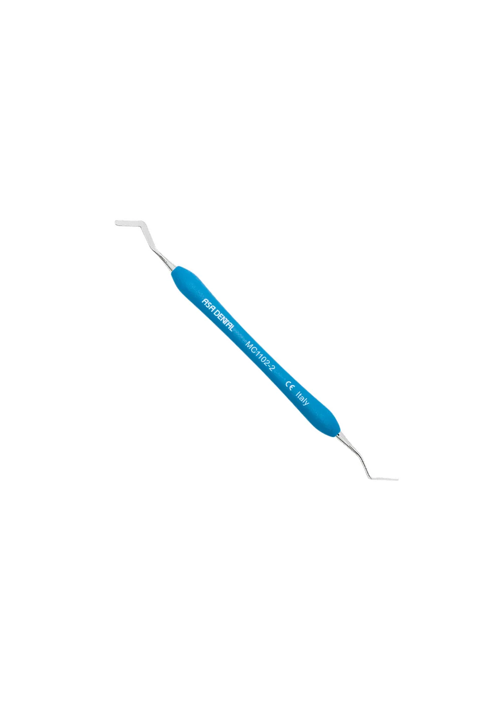 Asa Dental MC1102-2 - гладилка N2 двусторонняя Magic Color с силиконовой ручкой