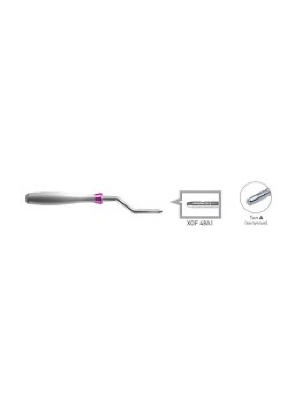 Остеотом, Dentium, выпуклый, 3.0*4.3 мм, XOF48A1