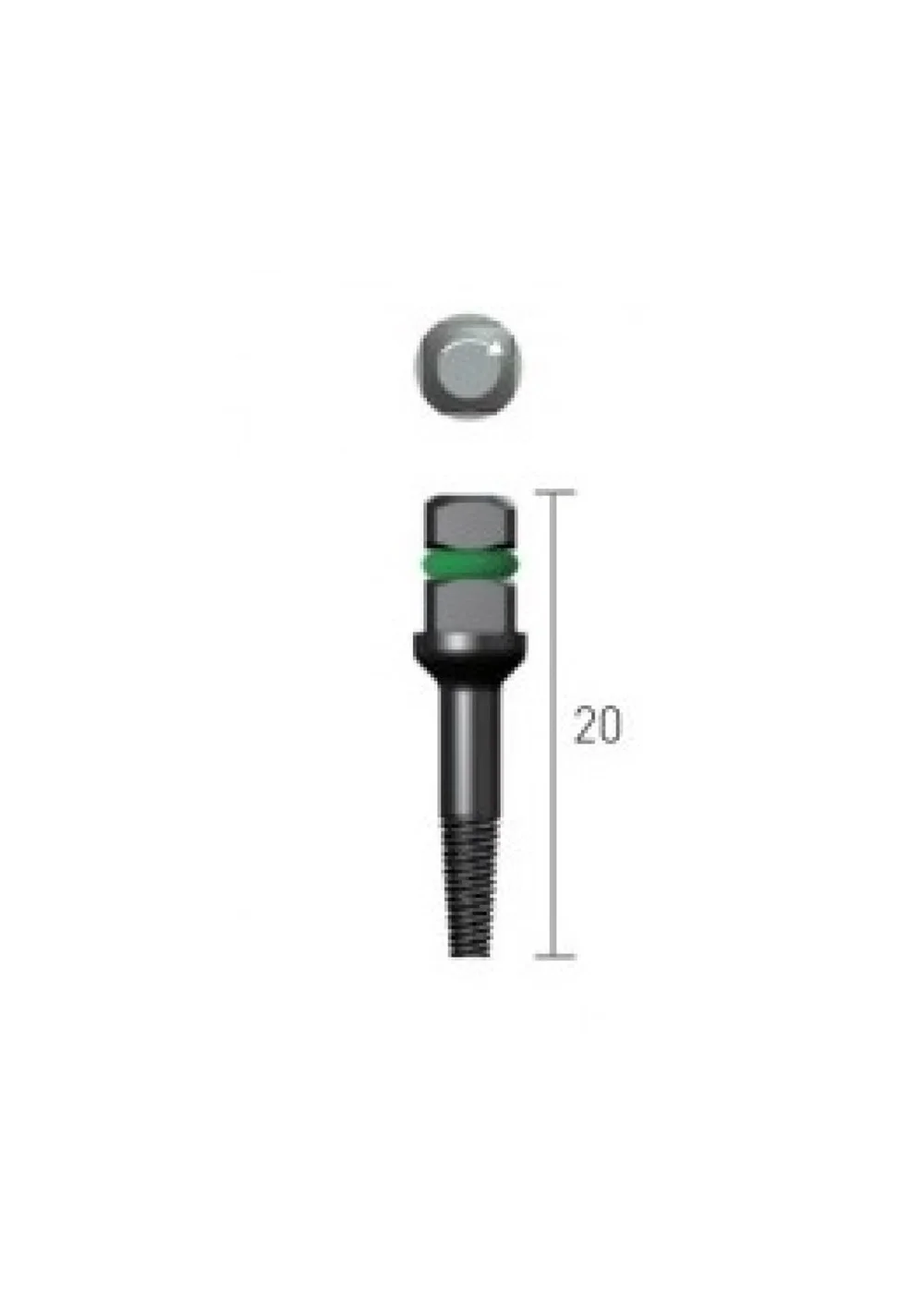 Экстрактор имплантовXRHR20 Экстрактор имплантов длина 20мм, Dentium (Ю.Корея)