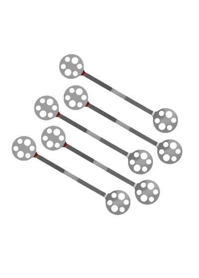 Штрипсы алмазные, Diatech, DIASTRIP, красно-белые, 40-15 мкм, 1 шт