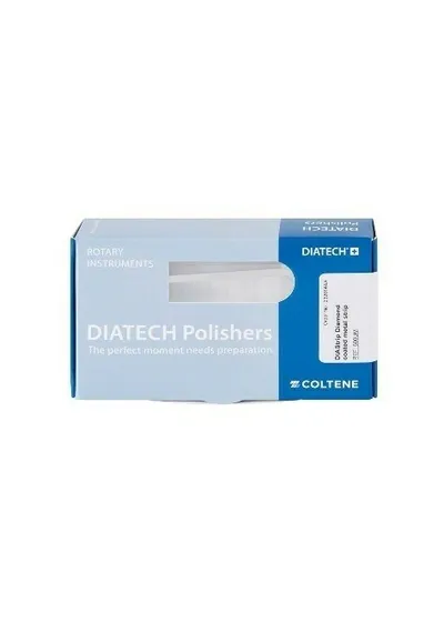 DIASTRIP - штрипсы на экстратонком металлическом носителе, красно-белые (40-15 мкм), 1 шт