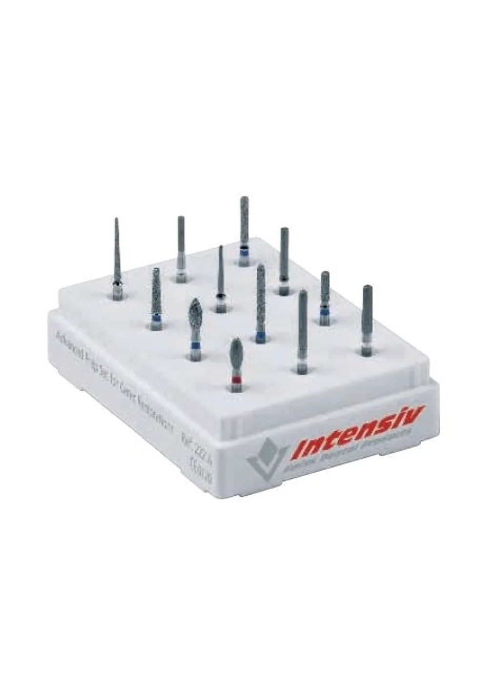 Набор алмазных боров, Intensiv, FG Advanced Preparation Set, 12 шт.