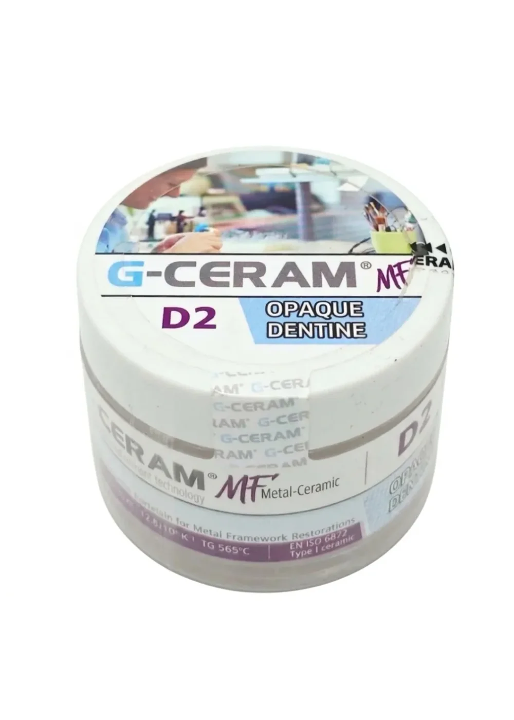 Керамическая масса, G-CERAM, MF опаковый дентин Opaque Dentine D2, 20г