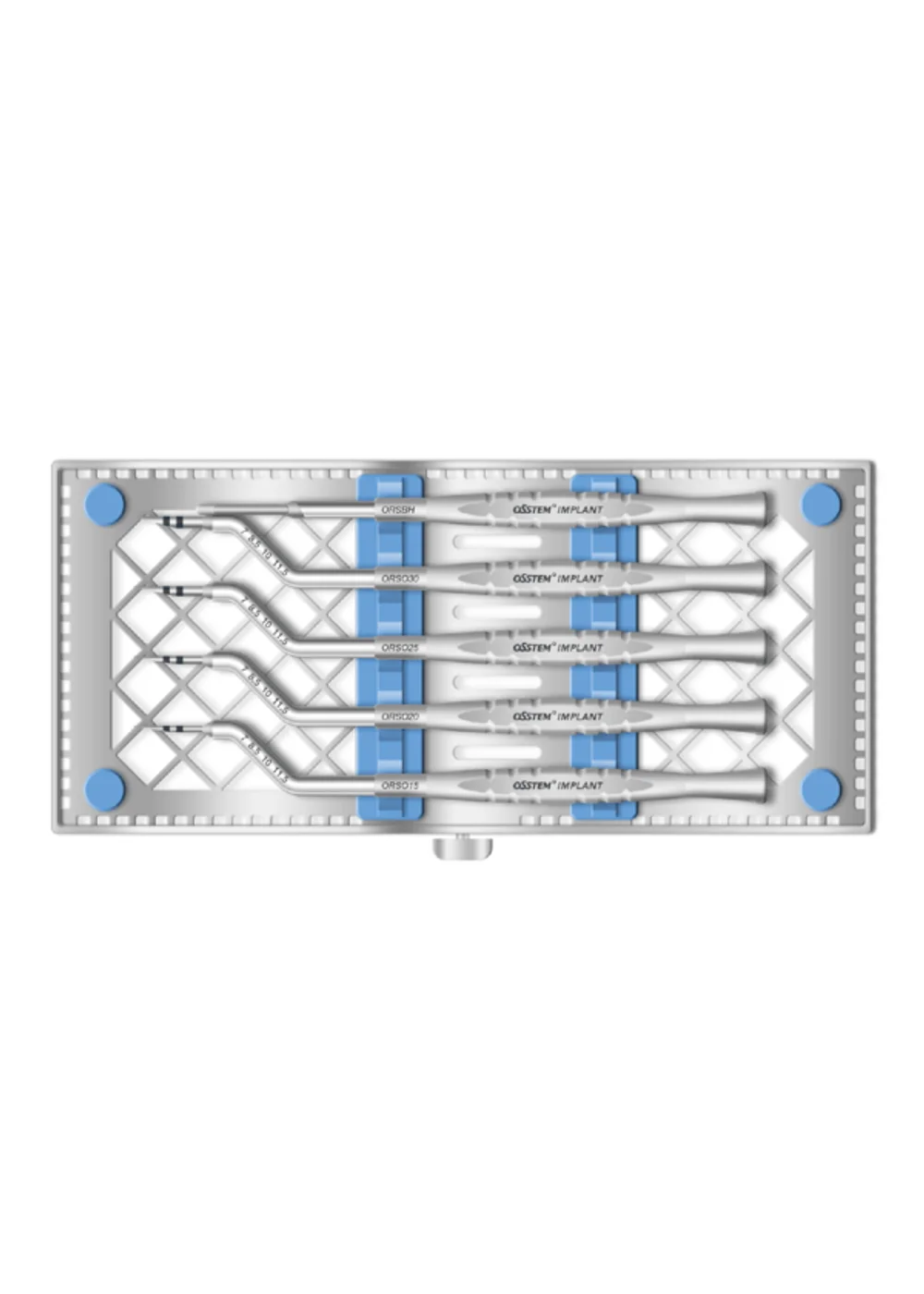 Набор, Osstem, Split (Offset) Kit, для расщепления узкого альвеолярного гребня