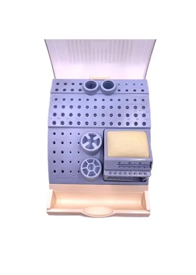 PANORAMIC ENDO BOX - панорамный стенд для эндодонтического инструмента с автоклавируемой подставкой