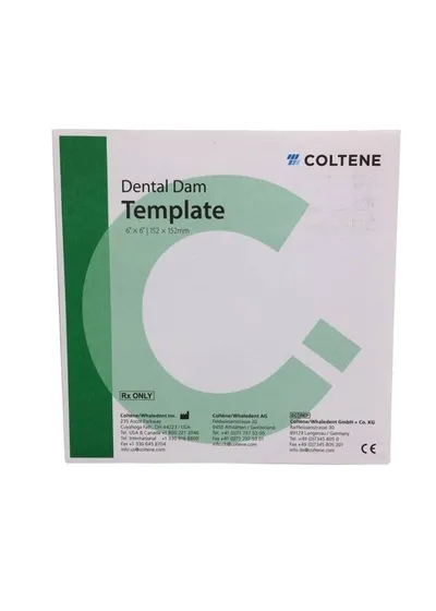 Шаблон для коффердама, Hygenic, DENTAL DAM, универсальный