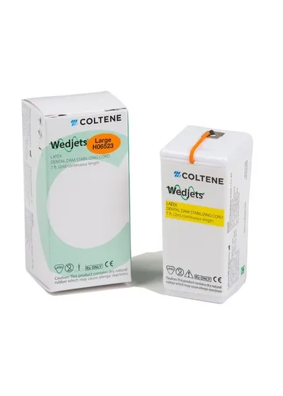 WEDJETS STABILIZING CORD - фиксирующий корд для коффердама, 2 м, размер S (желтый)