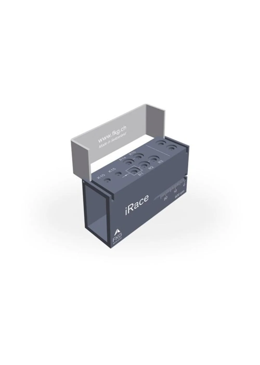 Endo-Stand iRaCe - эндостенд, 9 мест, чёрно-серый