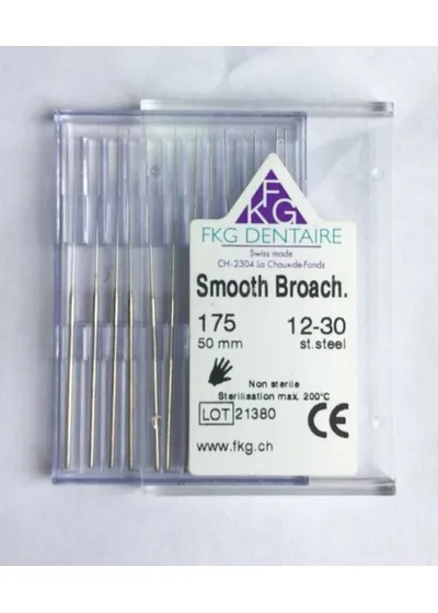 Smooth Broach - гладкий файл, 50 мм, №12-30
