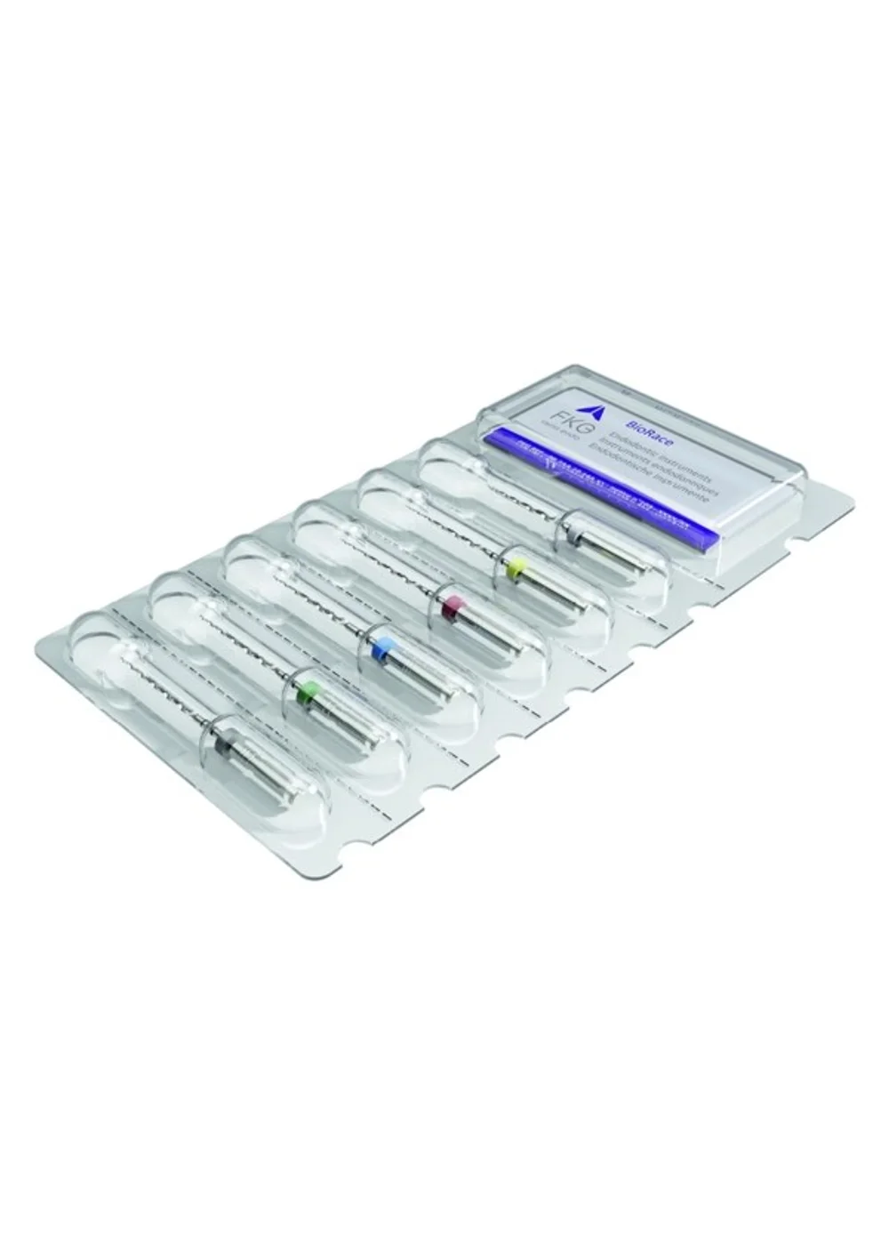 Bio RaCe Basic - базовый набор файлов (BRO-19 мм, BR1, BR2, BR3, BR4, BR5), 21 мм, 6 шт