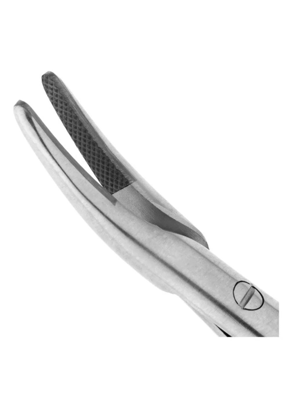 Иглодержатель микрохирургический изогнутый Micro-Nadelhalter TC, 18 см