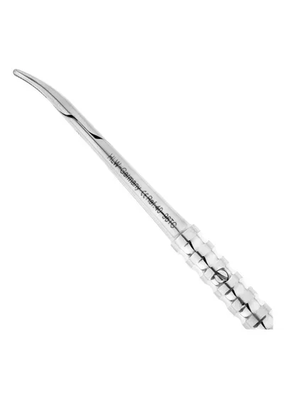 Иглодержатель микрохирургический изогнутый Micro-Nadelhalter TC, 18 см