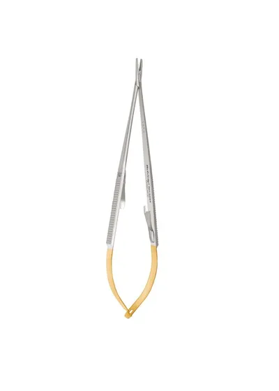 Иглодержатель Castroviejo #5024, Perma Sharp, прямой, 18 см
