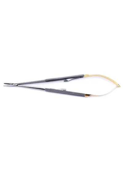 Иглодержатель Castroviejo #5024, Perma Sharp, прямой, 18 см