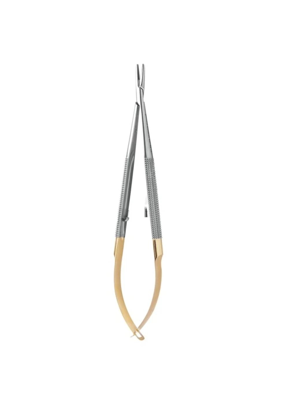 Иглодержатель Castroviejo #5024R, Perma Sharp, прямой, круглая ручка, 18 см