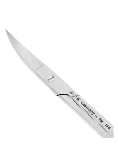 Ножницы хирургические La Grange, двойной изгиб, зубчатые, 13,5 см