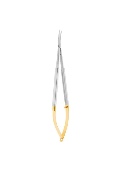 Ножницы хирургические Micro Schere TC, изогнутые, 170 мм