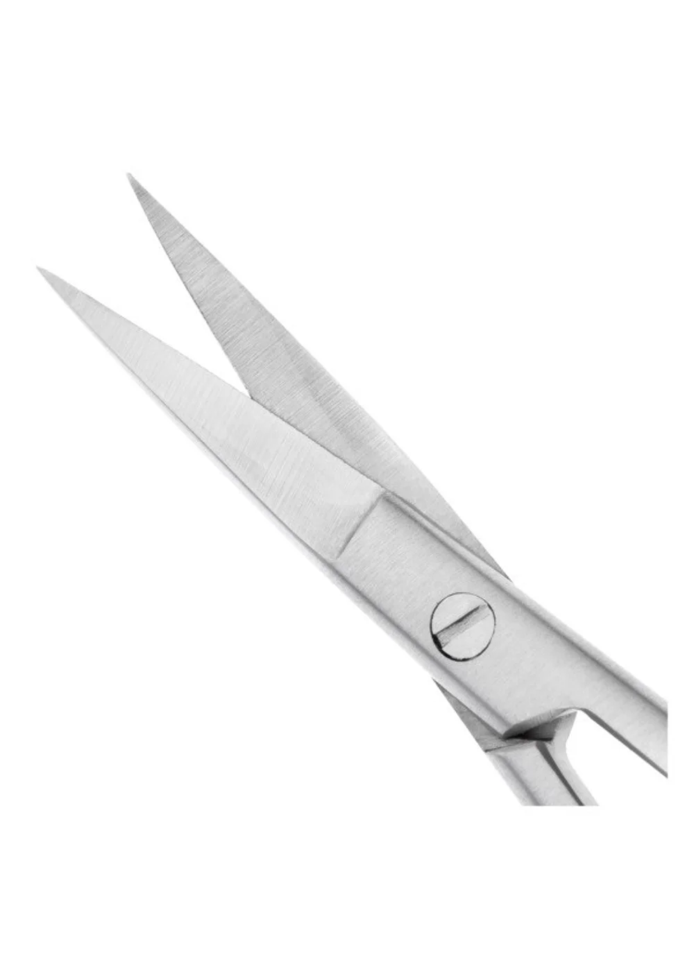 Ножницы микрохирургические Micro Schere TC, изогнутые, карбит вольфрамовые вставки, 17,0 см