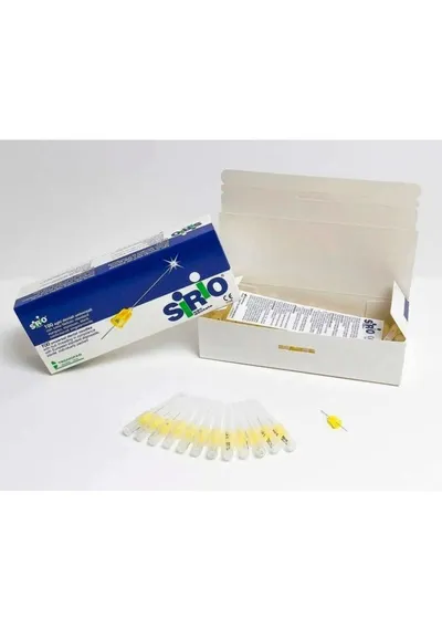 Sirio (MASTER) 0.4 x 36 мм (30G) long - одноразовые стоматологические иглы, 100 шт