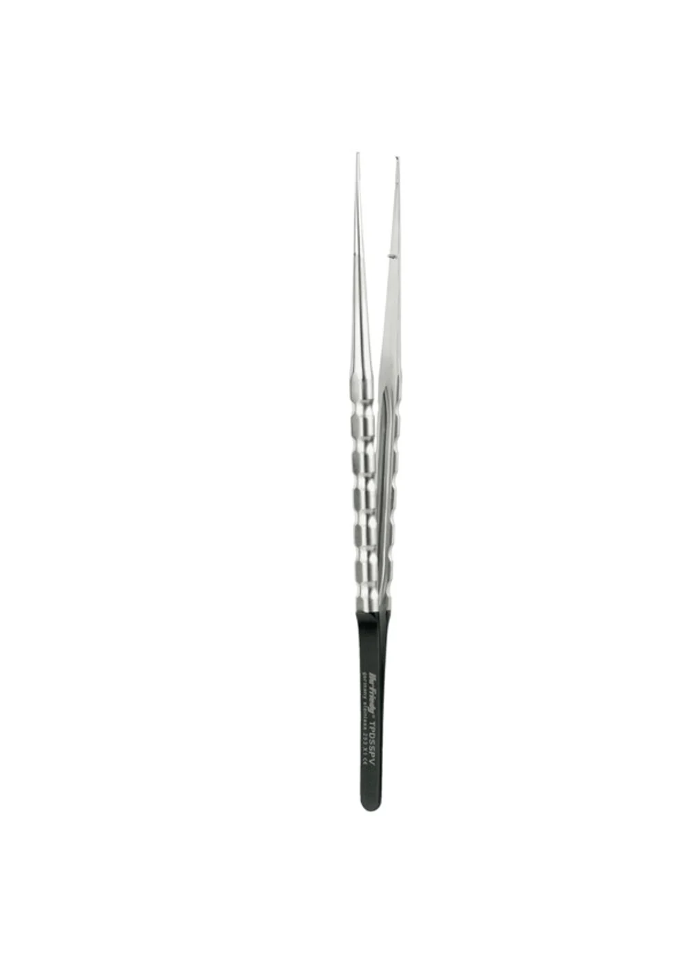 Пинцет тканевый Micro, микрохирургический, прямой, 18 cм, ручка #SinusLine