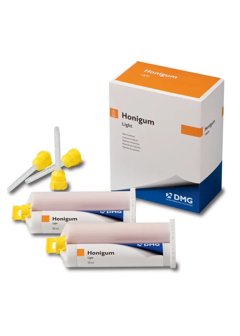 Слепочный материал, DMG, Honigum Light коррегирующий, 2х50мл