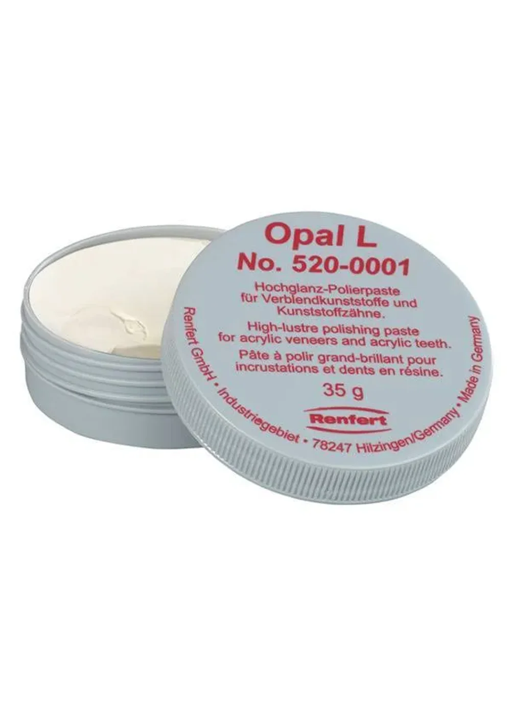 Полиры, RENFERT, Паста, OPAL L, 35г, 1шт