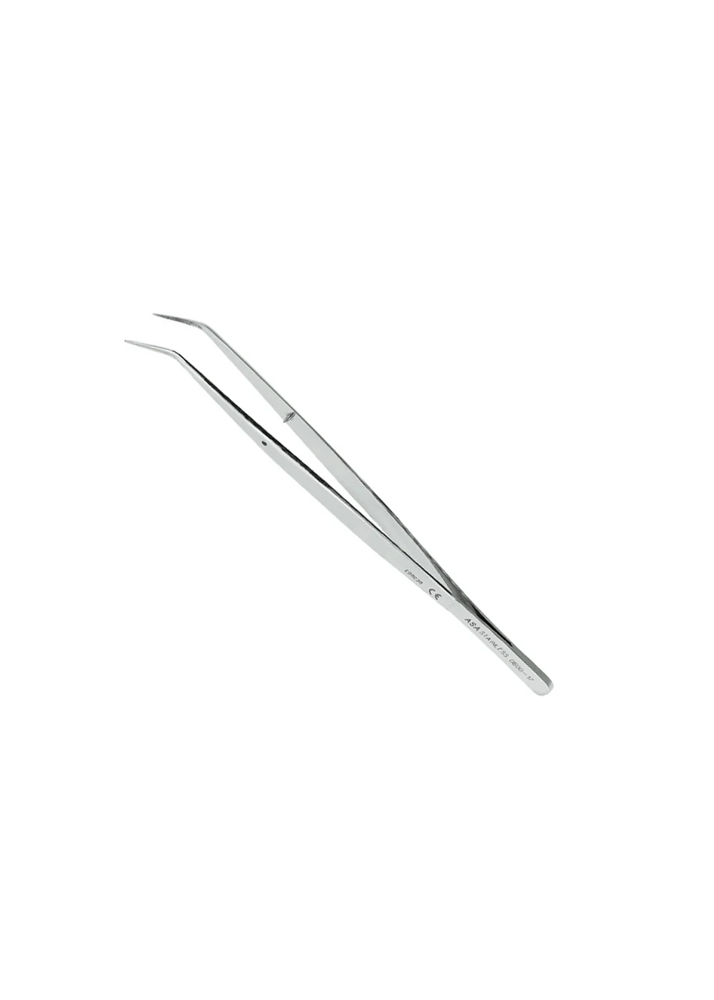 Asa Dental 0600-17 - пинцет анатомический изогнутый, 16 см