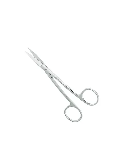 Ножницы Asa Dental для десны изогнутые 130 мм
