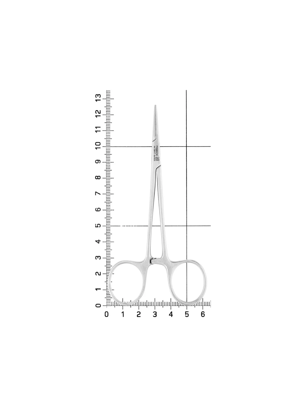Nopa Instruments AA 130/12 - щипцы для артерии MICRO-MOSQUITO анатомические, прямые, 12 см