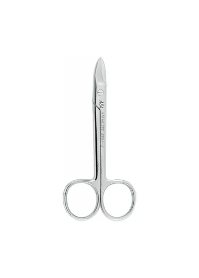 Asa Dental 5601-2 - ножницы коронковые с загибом, 10,5 см