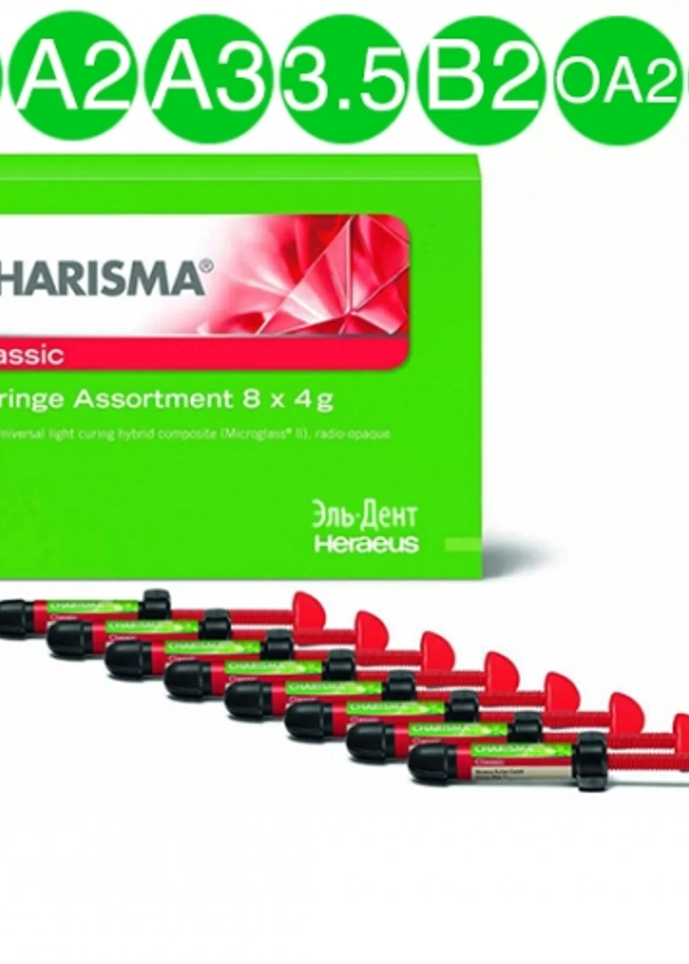 Сharisma Сlassic Syr Kit Набор 8x4г+ Gluma2Bond