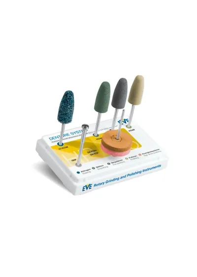 Набор полиров EVE DENTURE SYSTEM HP 125 (7 полиров), 9045DN007