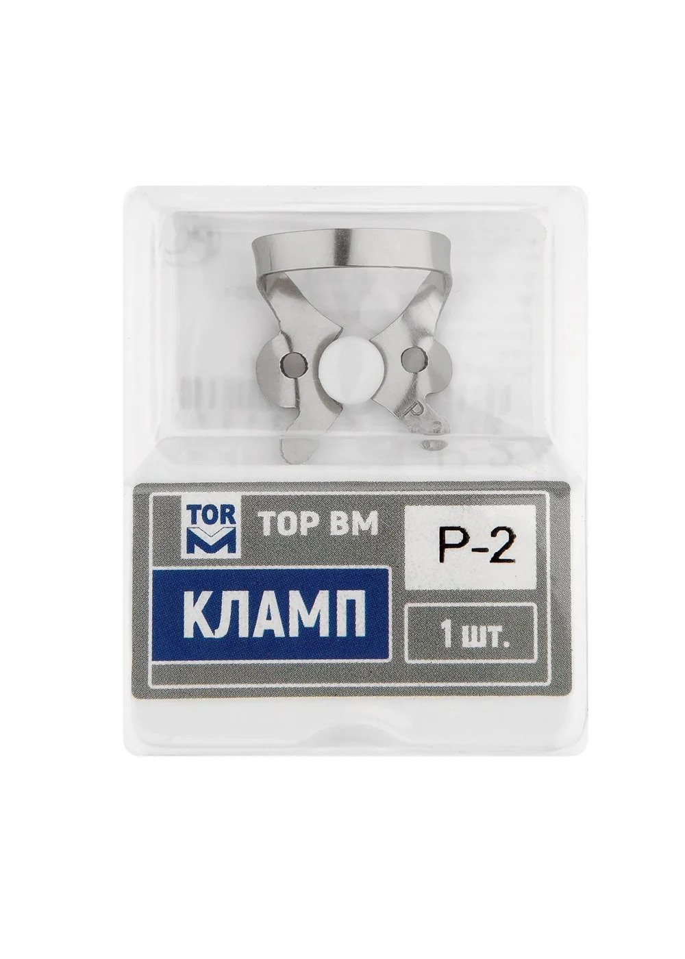 Кламп, ТОР, № P-2, для премоляров, нержавеющая сталь
