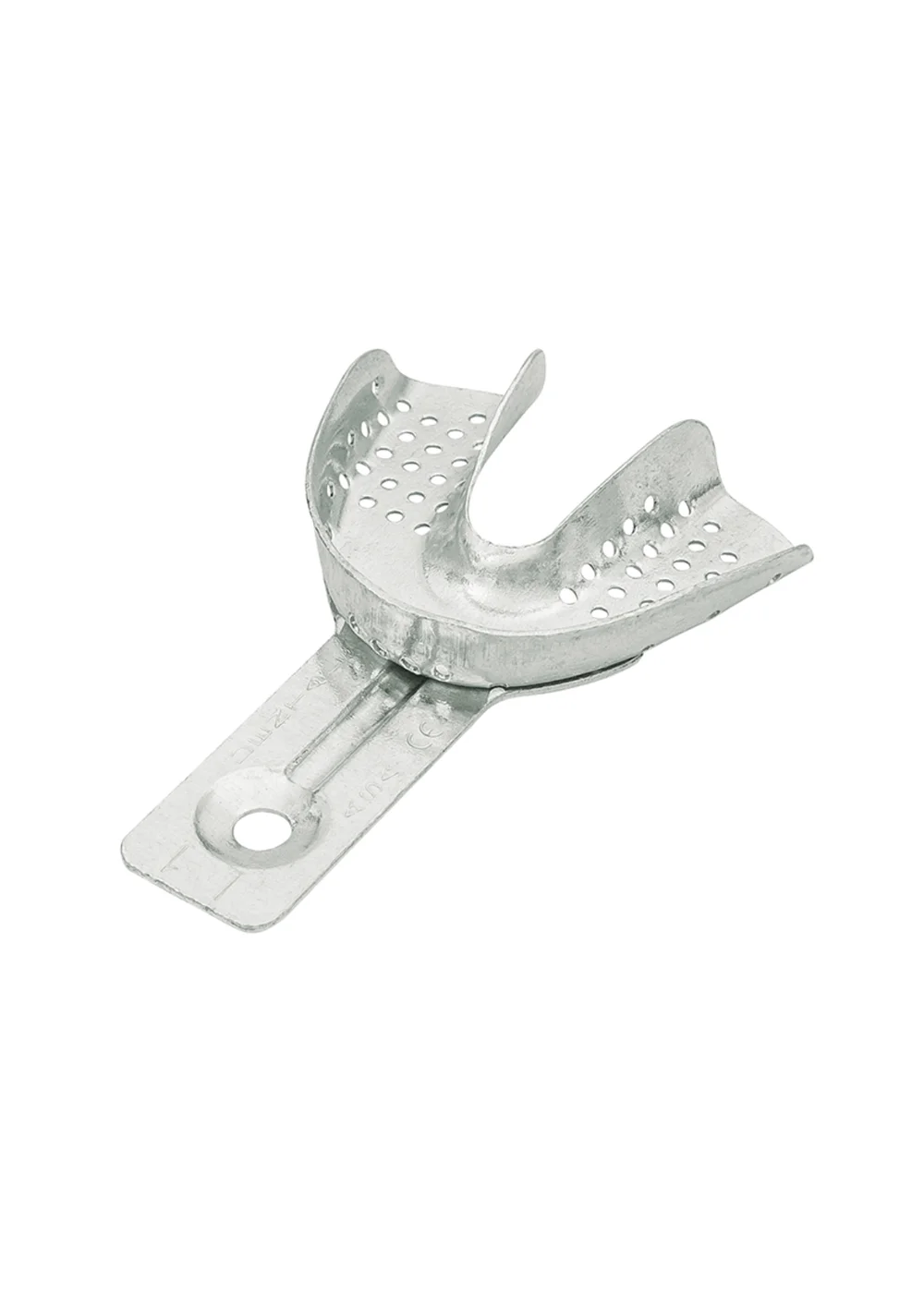 Asa Dental 2816-L1 - ложка слепочная нижняя малая (S) с перфораций без бортика, детская, из алюминия