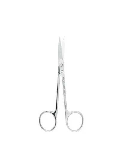 Asa Dental 0300-2 - ножницы для десны N2 изогнутые по плоскости, 12 см