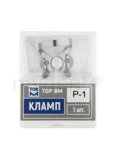 Кламп, ТОР, № P-1, для премоляров, нержавеющая сталь