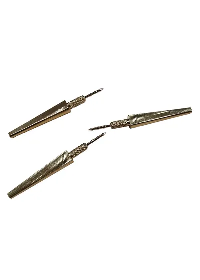 Стандартные штифты со штифтом DOWEL-PIN, латунь, размер L (большие, 31мм.), в упаковках по 100 шт., арт: 298T/100