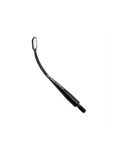 Hahnenkratt BLACK MICROflex rhodium - родиевое микрозеркало без ручки, плоское, овальное, 3х6 мм